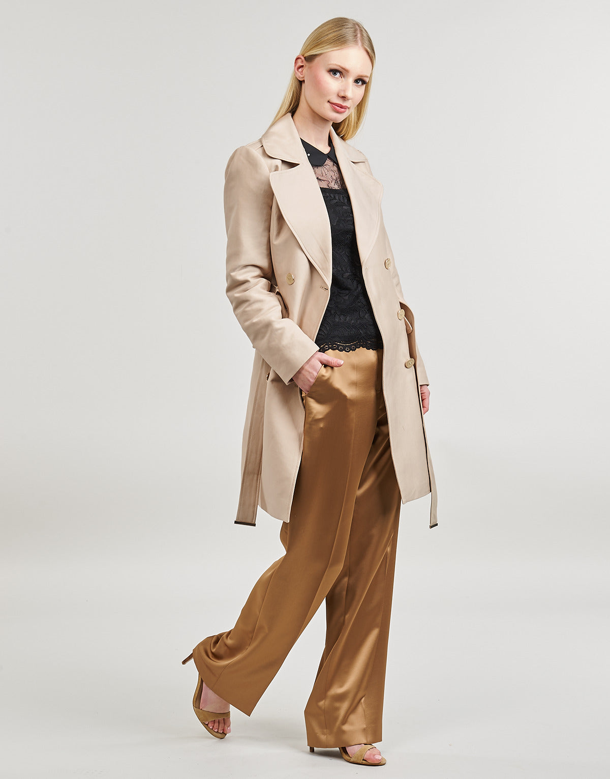 Trench Donna Morgan GELOMA Beige