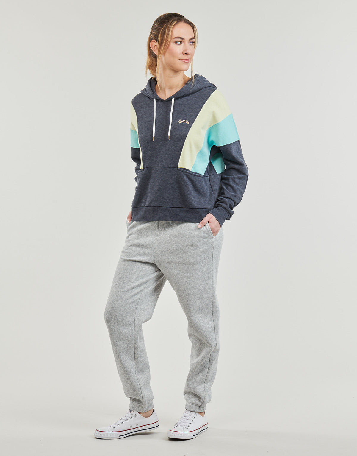 Felpa Donna Rip Curl  OLALLA FLEECE HOODIE  Multicolore