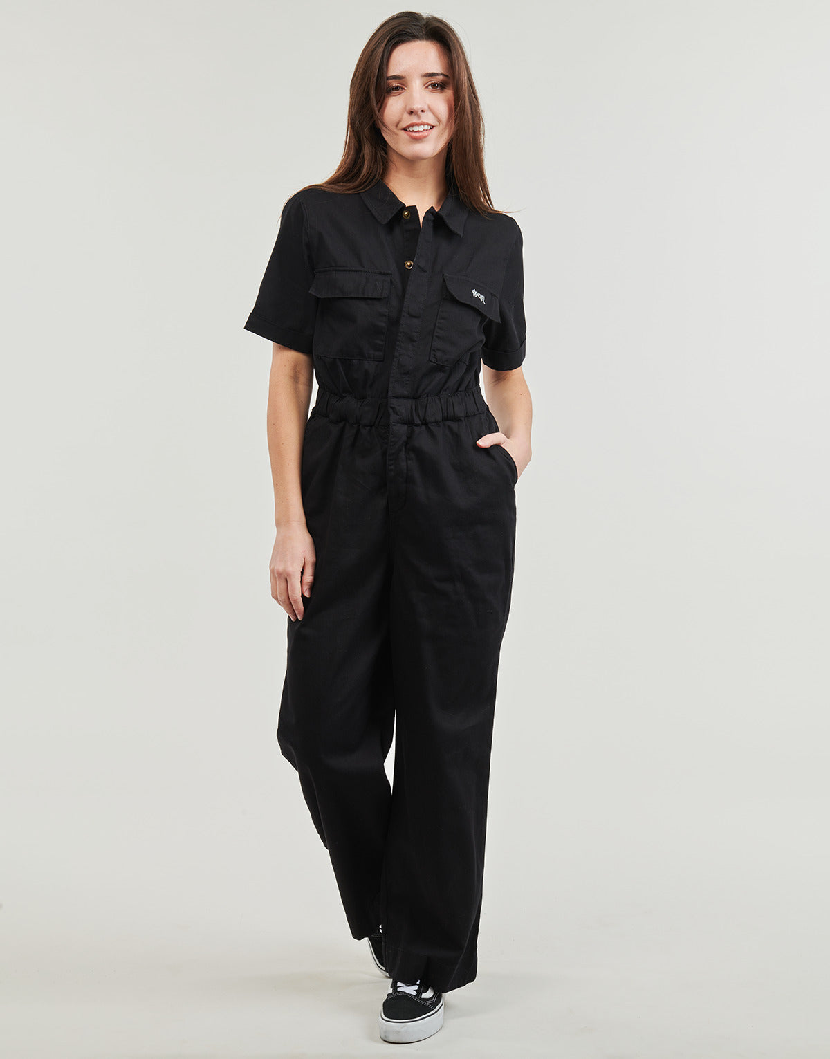 Tute / Jumpsuit Donna Rip Curl  HOLIDAY BOILERSUIT COVERALLS  Nero