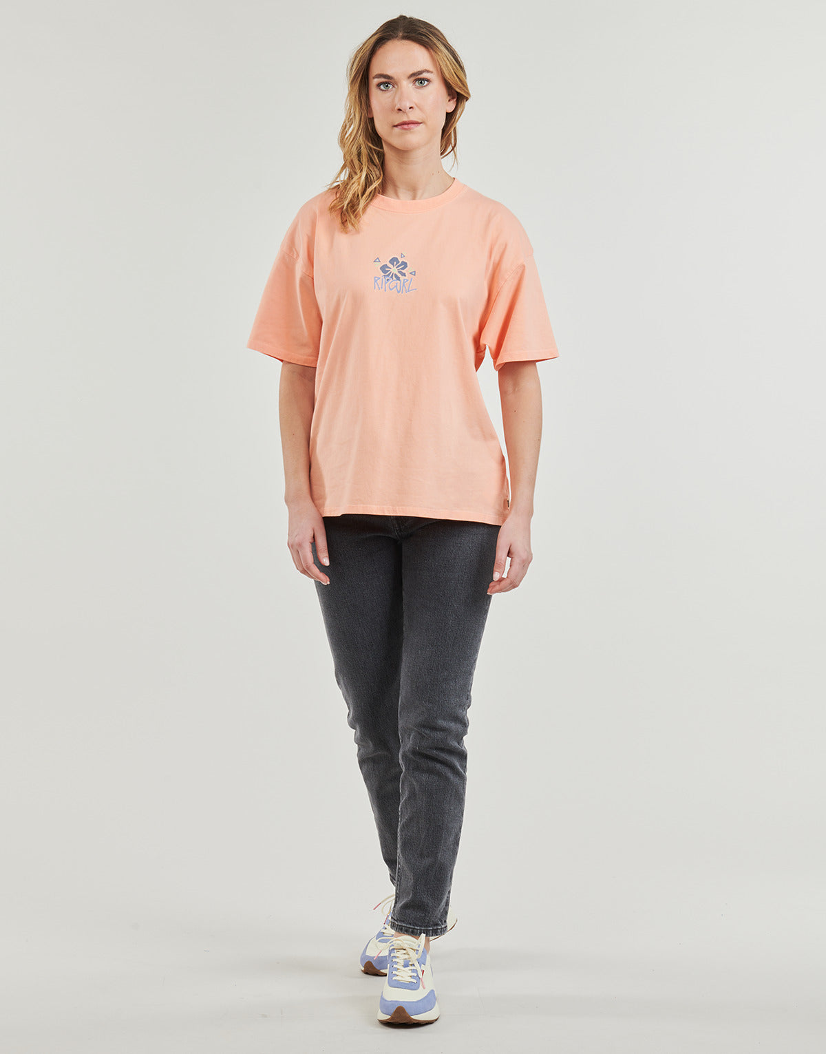 T-shirt Donna Rip Curl  ISLAND HERITAGE TEE  Arancio