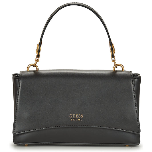 Borsa a tracolla Donna Guess  MASIE TOP HANDLE FLAP  Nero