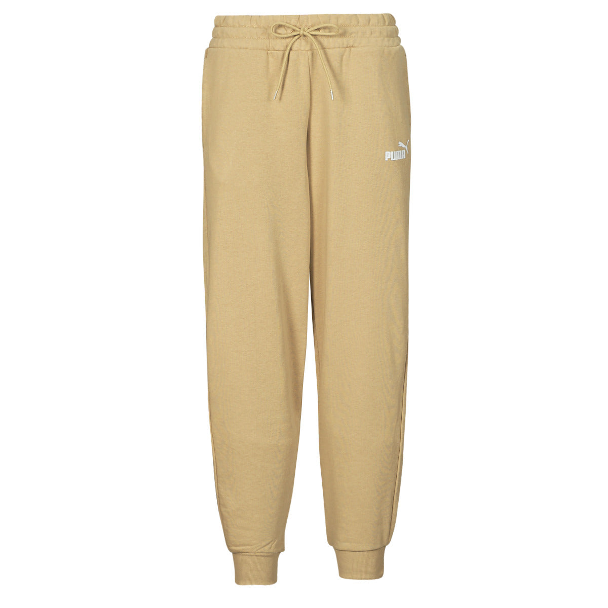 Pantaloni Sportivi Donna Puma  ESS+ SMALL LOGO HW COMFORT  Beige