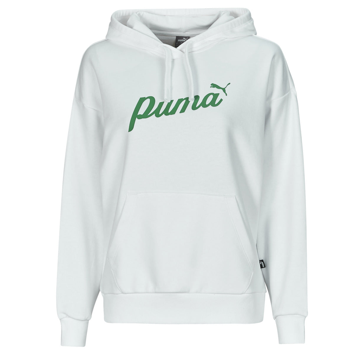 Felpa Donna Puma  ESS+ BLOSSOM SCRIPT HOODIE TR  Bianco