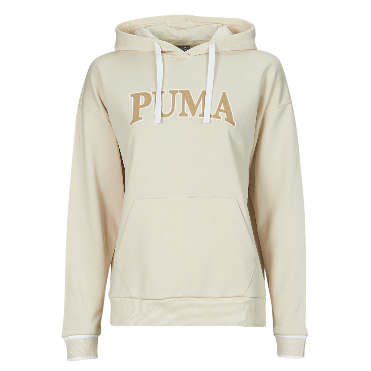 Felpa Donna Puma  PUMA SQUAD HOODIE TR  Beige