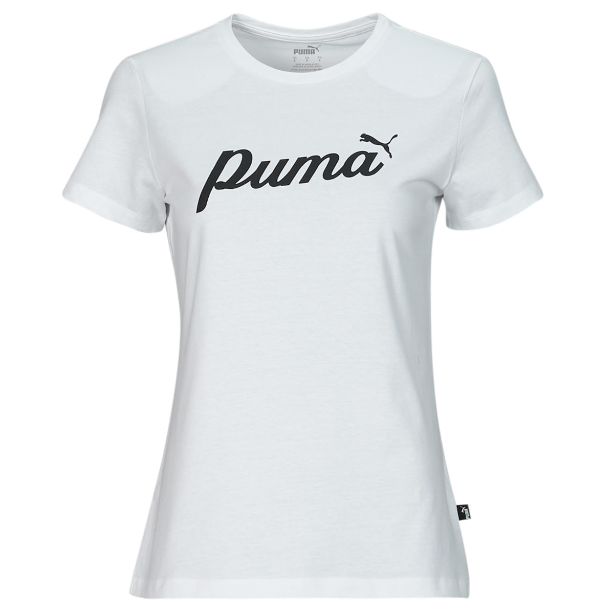 T-shirt Donna Puma  ESS+ BLOSSOM SCRIPT TEE  Bianco