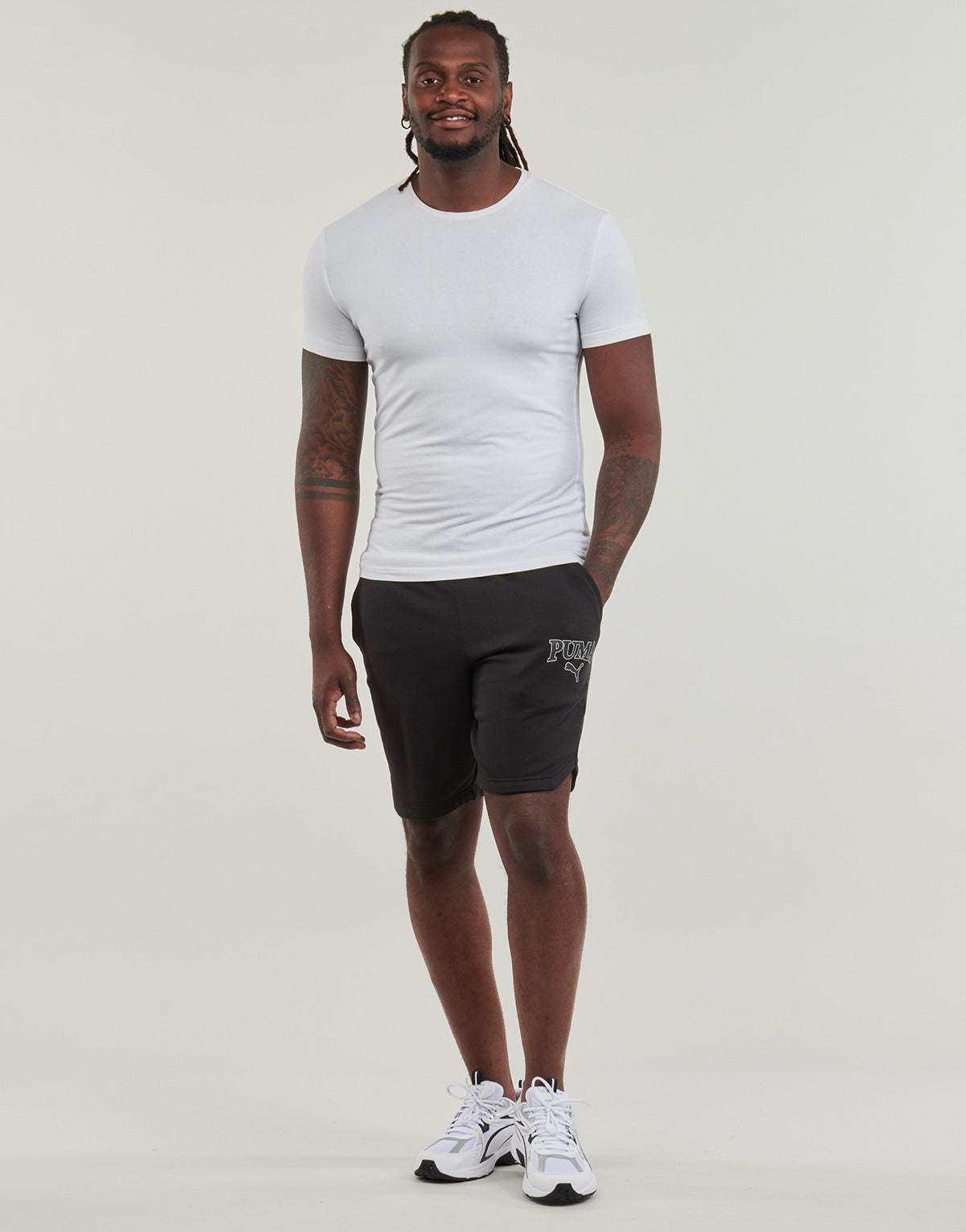 Pantaloni corti Uomo Puma  PUMA SQUAD SHORTS  Nero