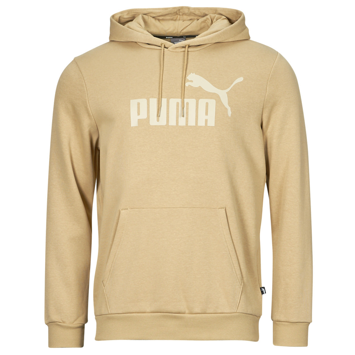 Felpa Uomo Puma  ESS BIG LOGO HOODIE FL (S)  Beige