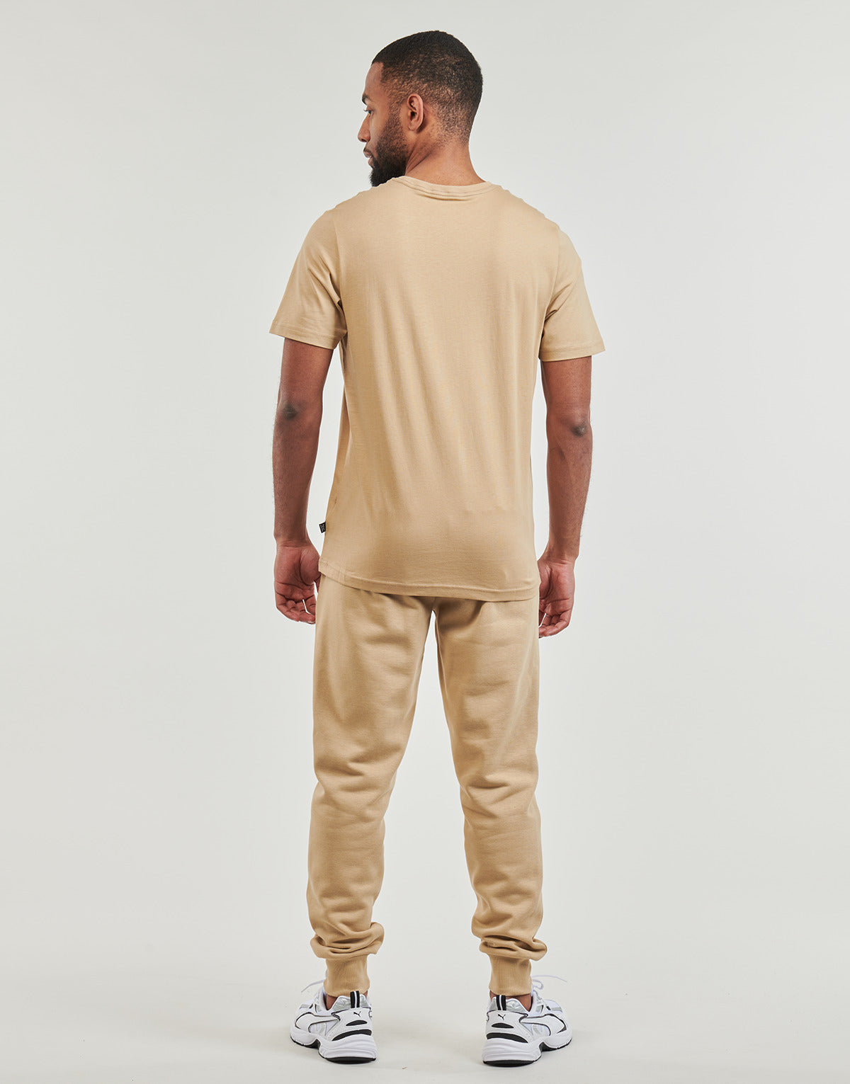 T-shirt Uomo Puma  ESS SMALL LOGO TEE (S)  Beige