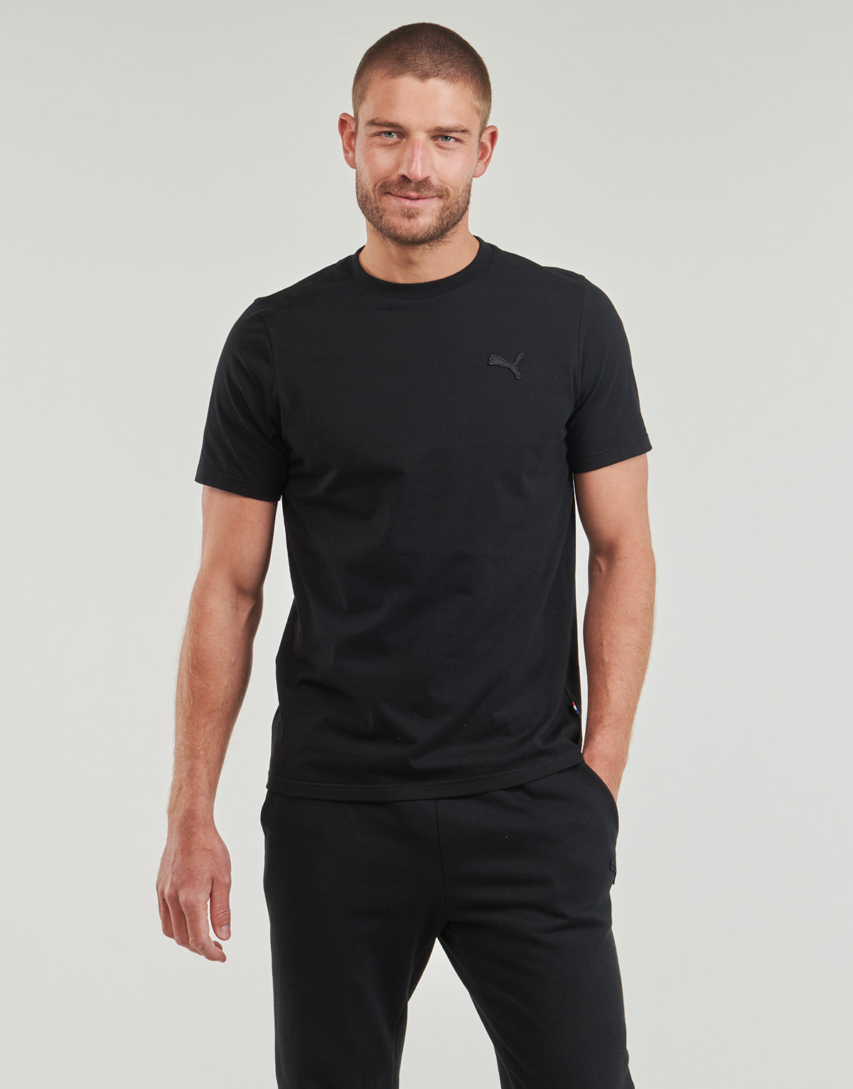 T-shirt Uomo Puma  BETTER ESSENTIALS MADE IN FRANCE  Nero