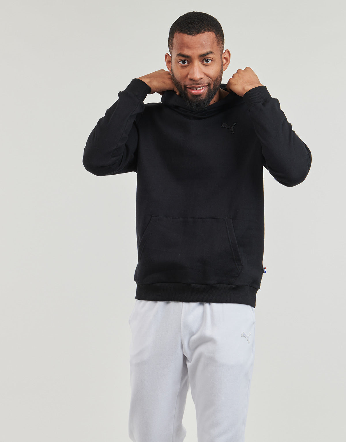 Felpa Uomo Puma  FD MIF HOODIE MADE IN FRANCE  Nero