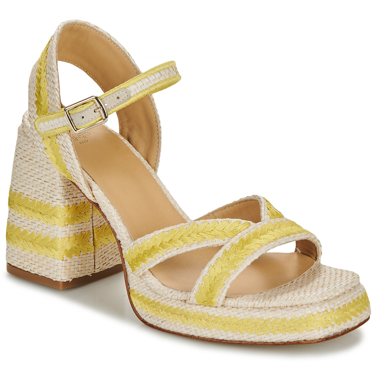 Sandali Donna Castaner  VEGA  Giallo