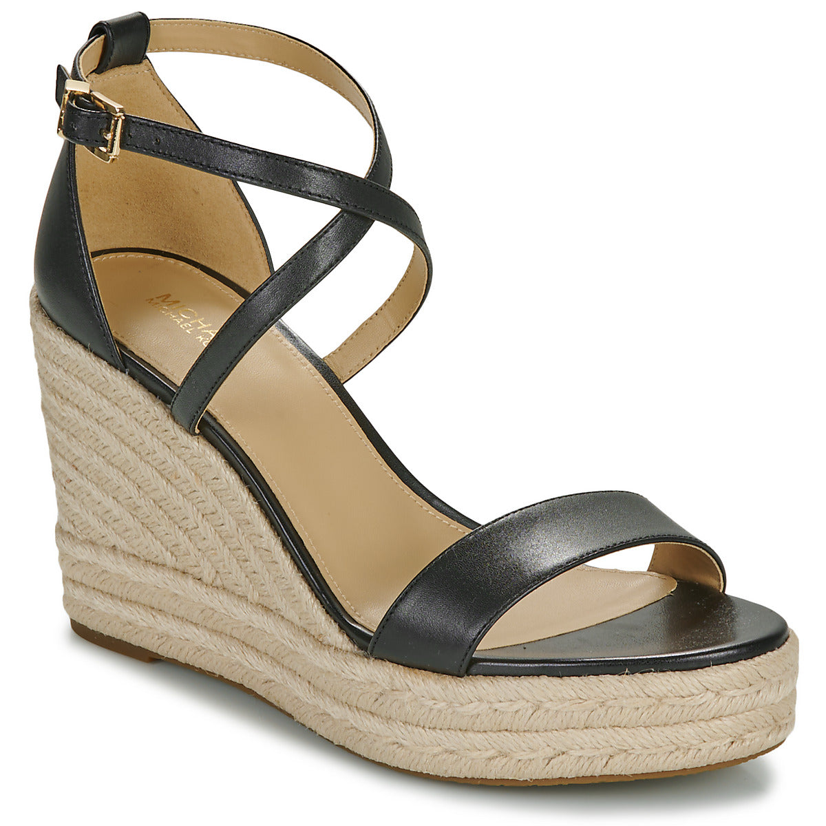 Sandali Donna MICHAEL Michael Kors  KAYLA WEDGE  Nero