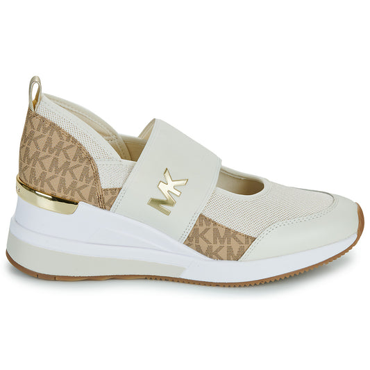 Sneakers basse Donna MICHAEL Michael Kors  FAE TRAINER  Beige