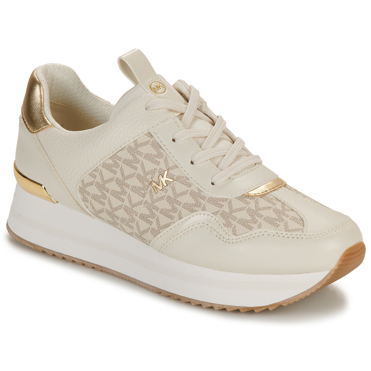 Sneakers basse Donna MICHAEL Michael Kors RAINA TRAINER Beige