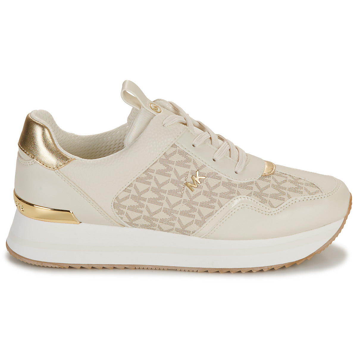 Sneakers basse Donna MICHAEL Michael Kors RAINA TRAINER Beige