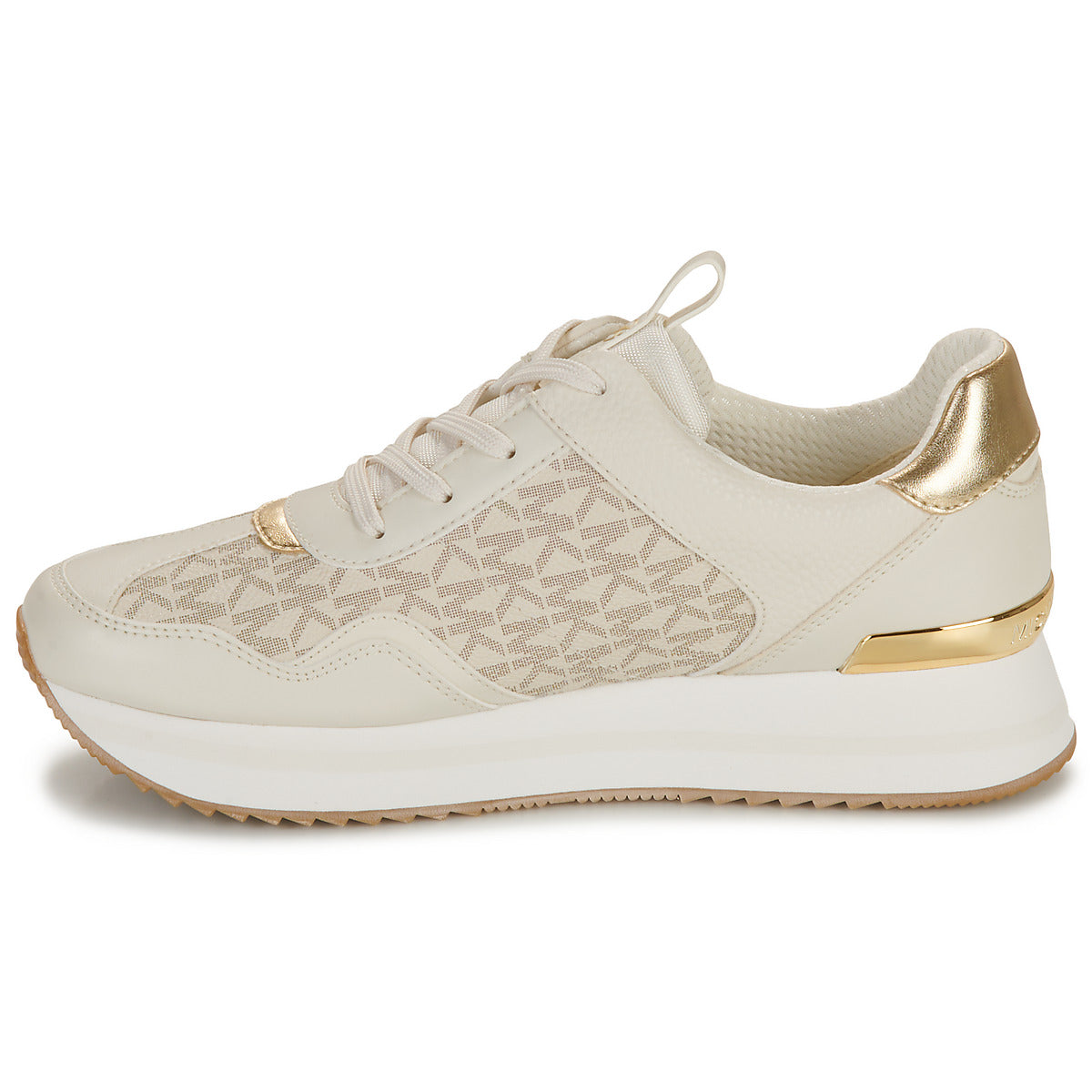 Sneakers basse Donna MICHAEL Michael Kors RAINA TRAINER Beige