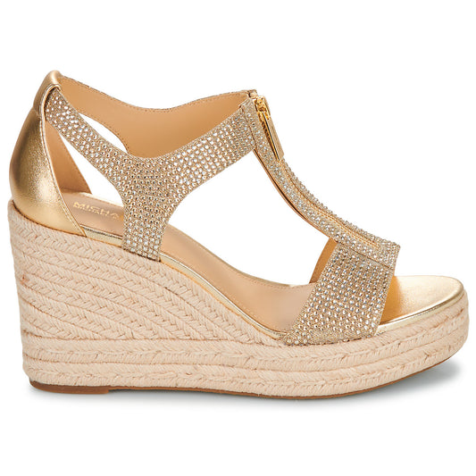 Sandali Donna MICHAEL Michael Kors  BERKLEY MID WEDGE  Oro