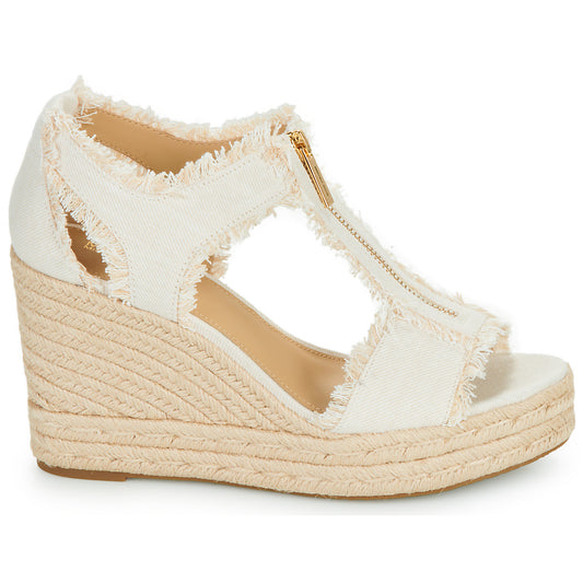 Sandali Donna MICHAEL Michael Kors  BERKLEY MID WEDGE  Bianco