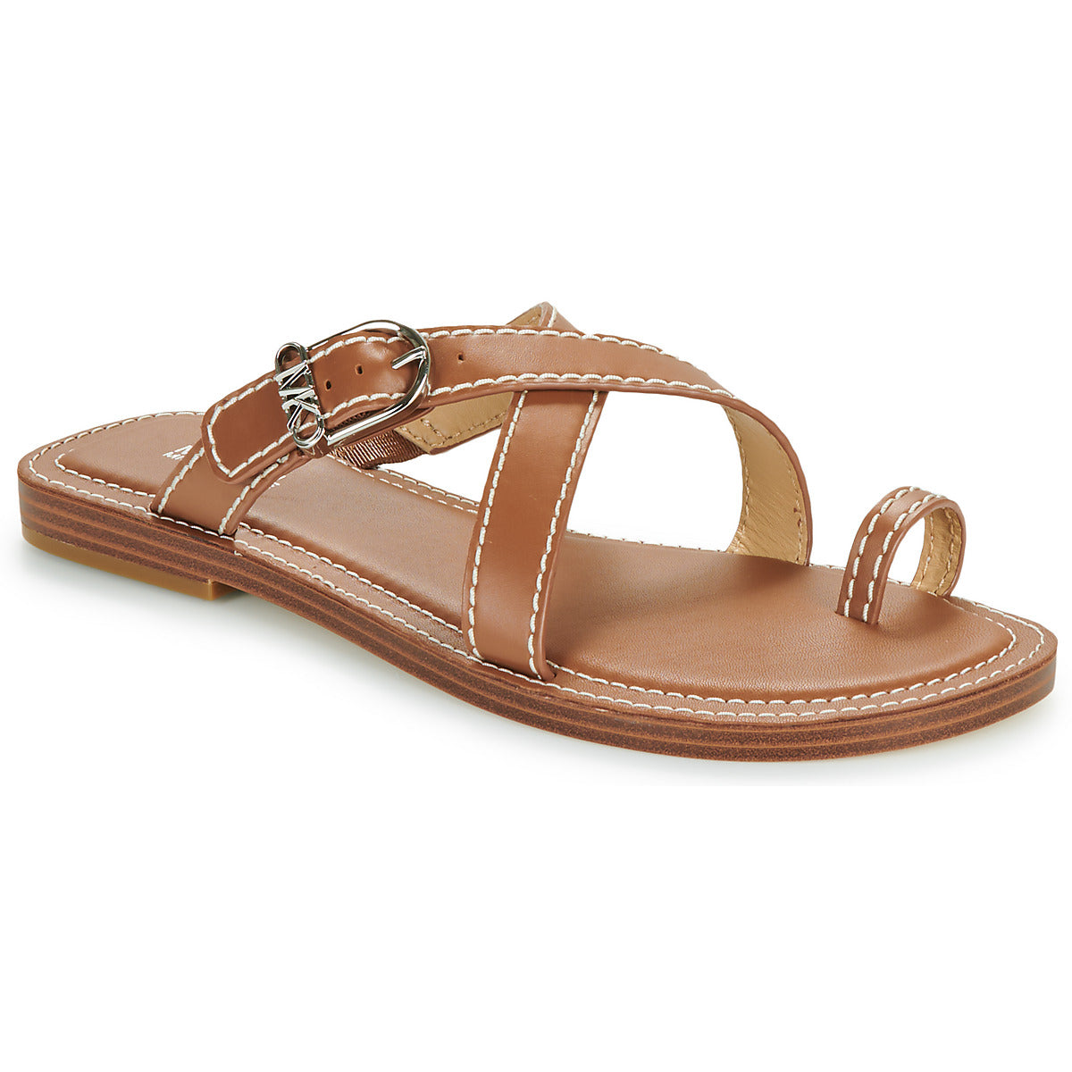 Sandali Donna MICHAEL Michael Kors  ASHTON FLAT THONG  Marrone