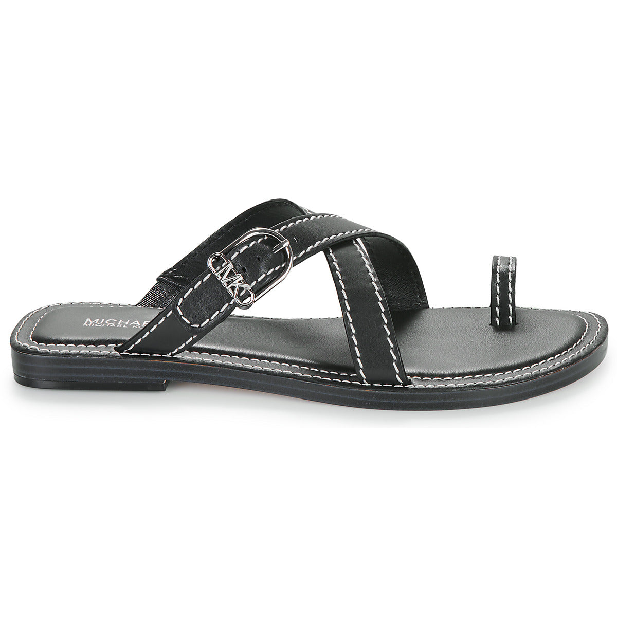 Sandali Donna MICHAEL Michael Kors  ASHTON FLAT THONG  Nero