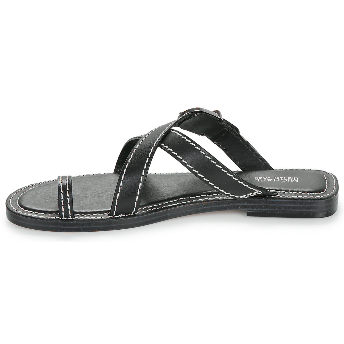 Sandali Donna MICHAEL Michael Kors  ASHTON FLAT THONG  Nero