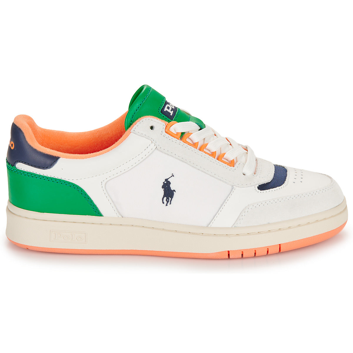 Sneakers basse Donna Polo Ralph Lauren POLO CRT SPT Bianco