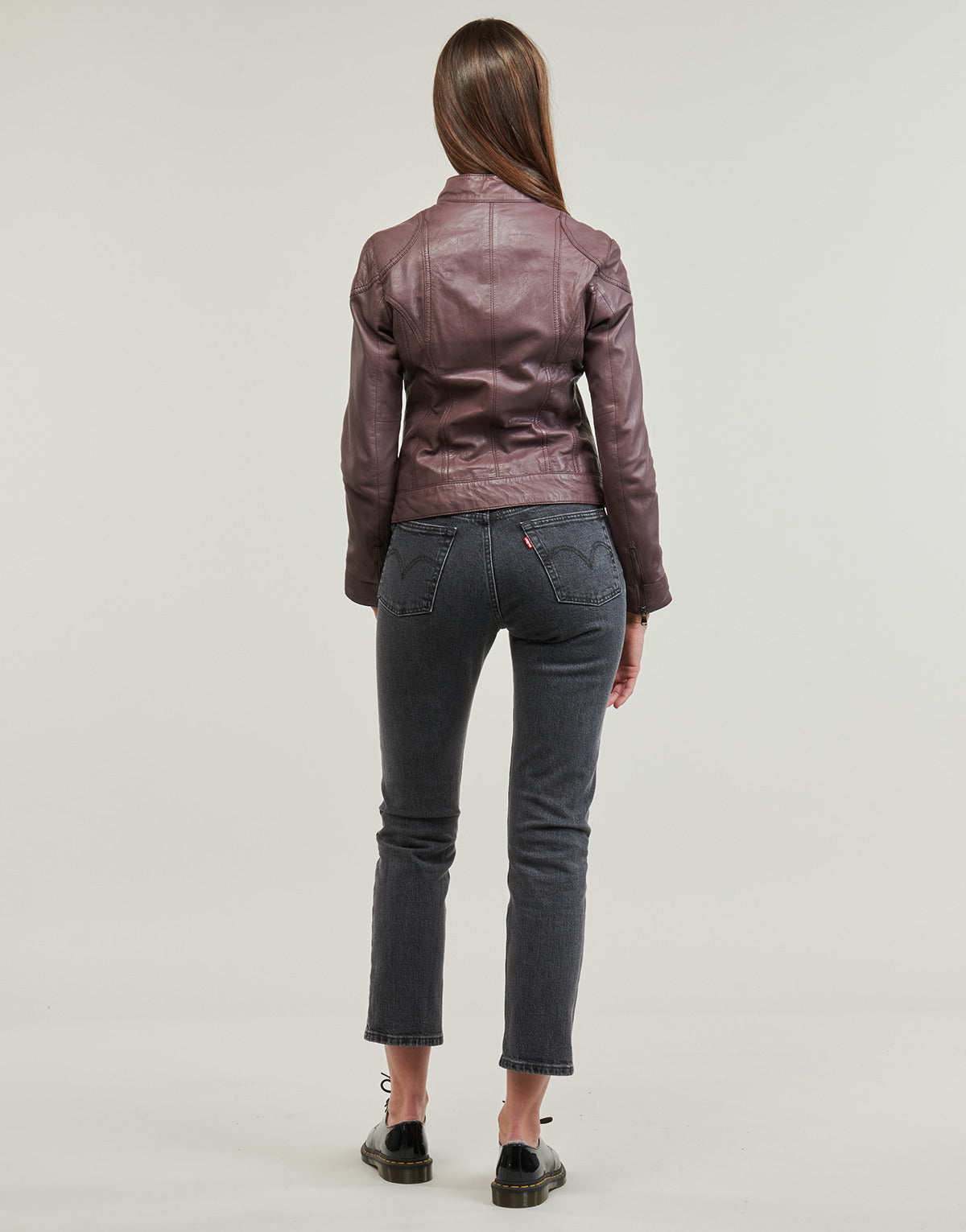 Giacca in pelle Donna Oakwood LINA Marrone