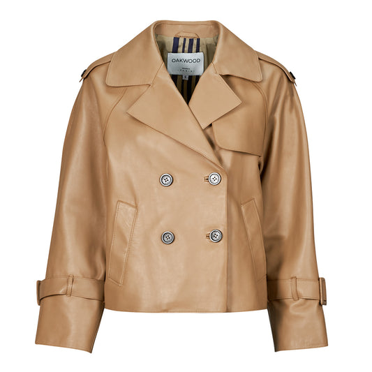 Trench Donna Oakwood  KASSIE  Marrone