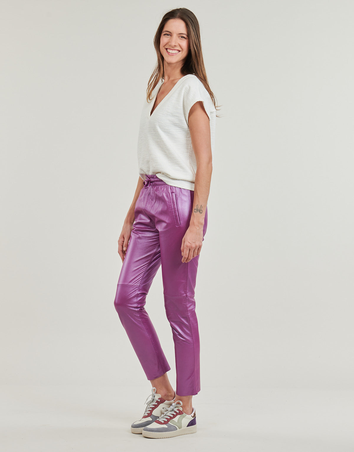 Pantalone Donna Oakwood  GIFT METAL  Viola