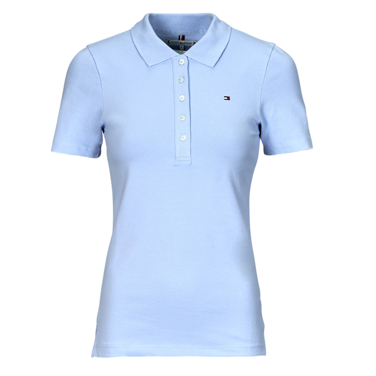 Polo Donna Tommy Hilfiger  1985 SLIM PIQUE POLO SS  Blu