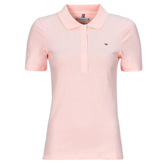 Polo Donna Tommy Hilfiger  1985 SLIM PIQUE POLO SS  Rosa