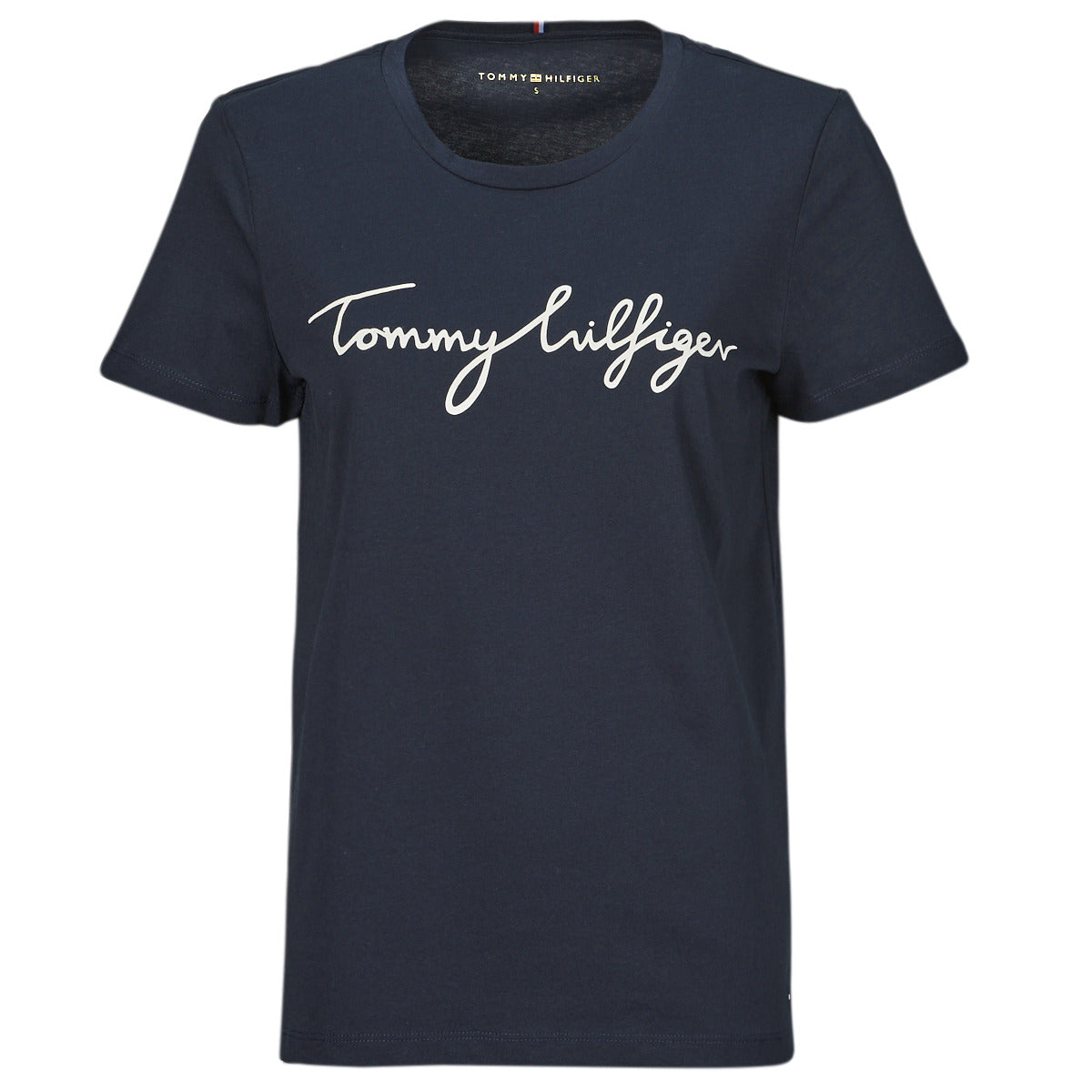 T-shirt Donna Tommy Hilfiger  HERITAGE CREW NECK GRAPHIC TEE  Marine