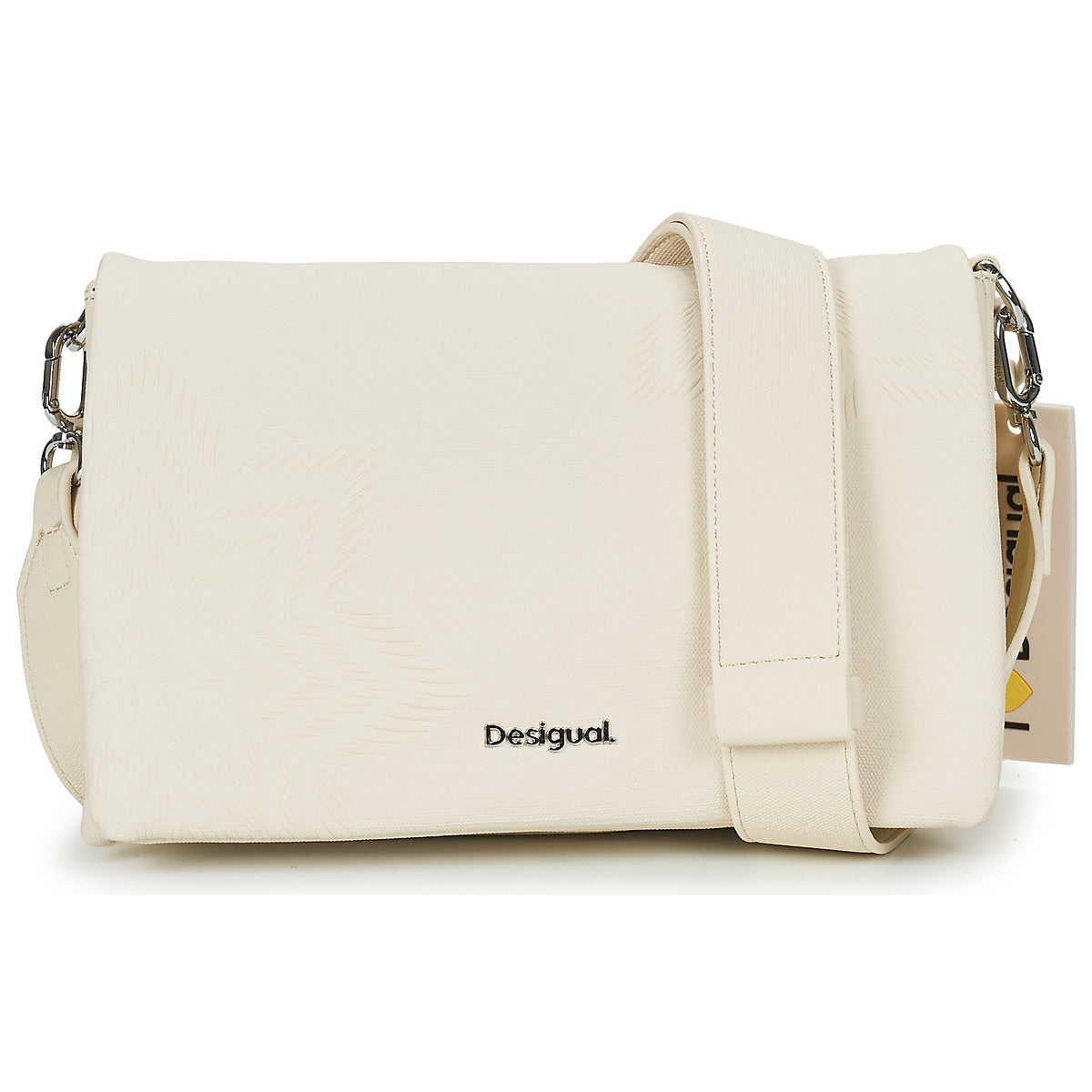 Borsa a spalla Donna Desigual  AQUILES DORTMUND FLAP 2.0  Beige