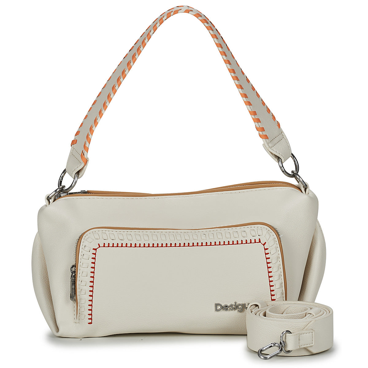 Borsa a spalla Donna Desigual  PRIME URUS MAXI  Bianco