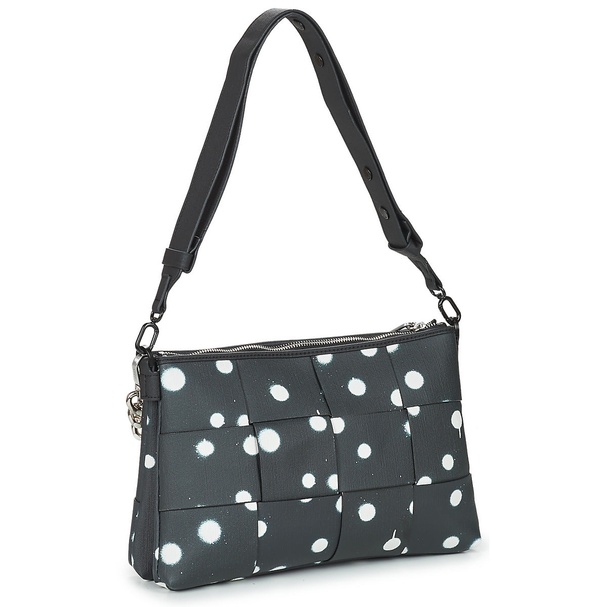 Borsa a spalla Donna Desigual  NEW SPLATTER DORTMUND MAXI  Nero