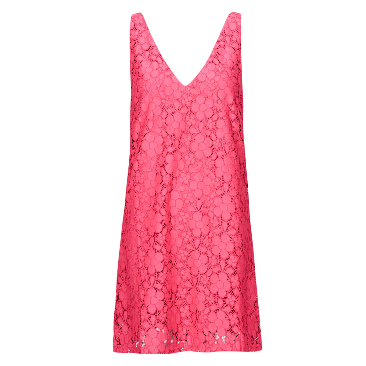 Abito corto Donna Desigual  VEST_LACE  Rosa