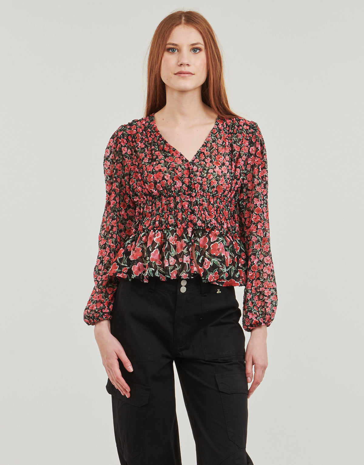 Camicetta Donna Desigual  BLUS_ZOÉ  Nero