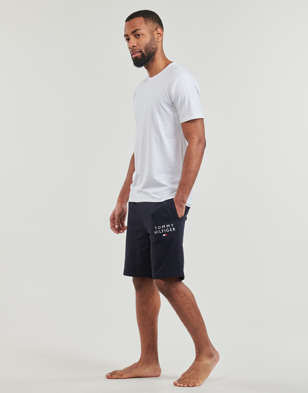 Pantaloni corti Uomo Tommy Hilfiger  SHORT HWK  Marine