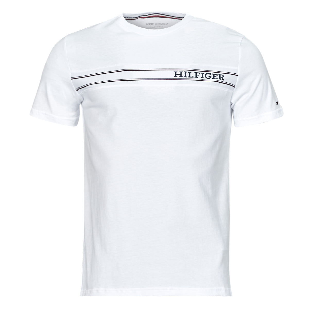 T-shirt Uomo Tommy Hilfiger  MONOTYPE STRIPE  Bianco