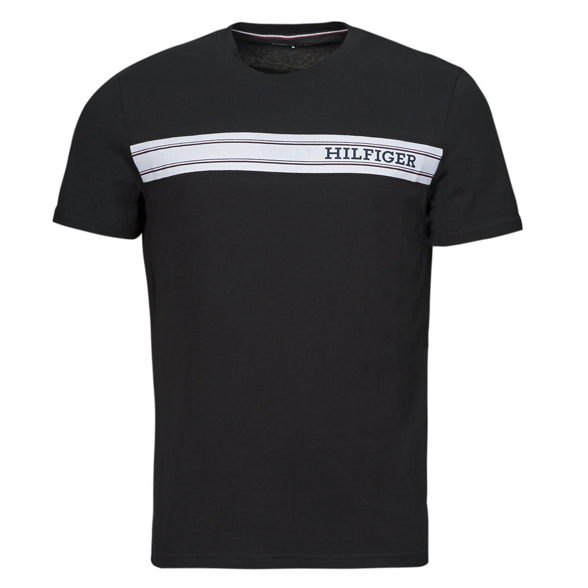 T-shirt Uomo Tommy Hilfiger  MONOTYPE STRIPE  Nero