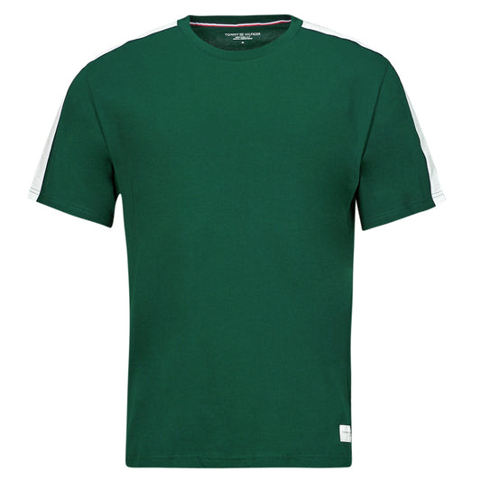 T-shirt Uomo Tommy Hilfiger  SS TEE LOGO  Verde