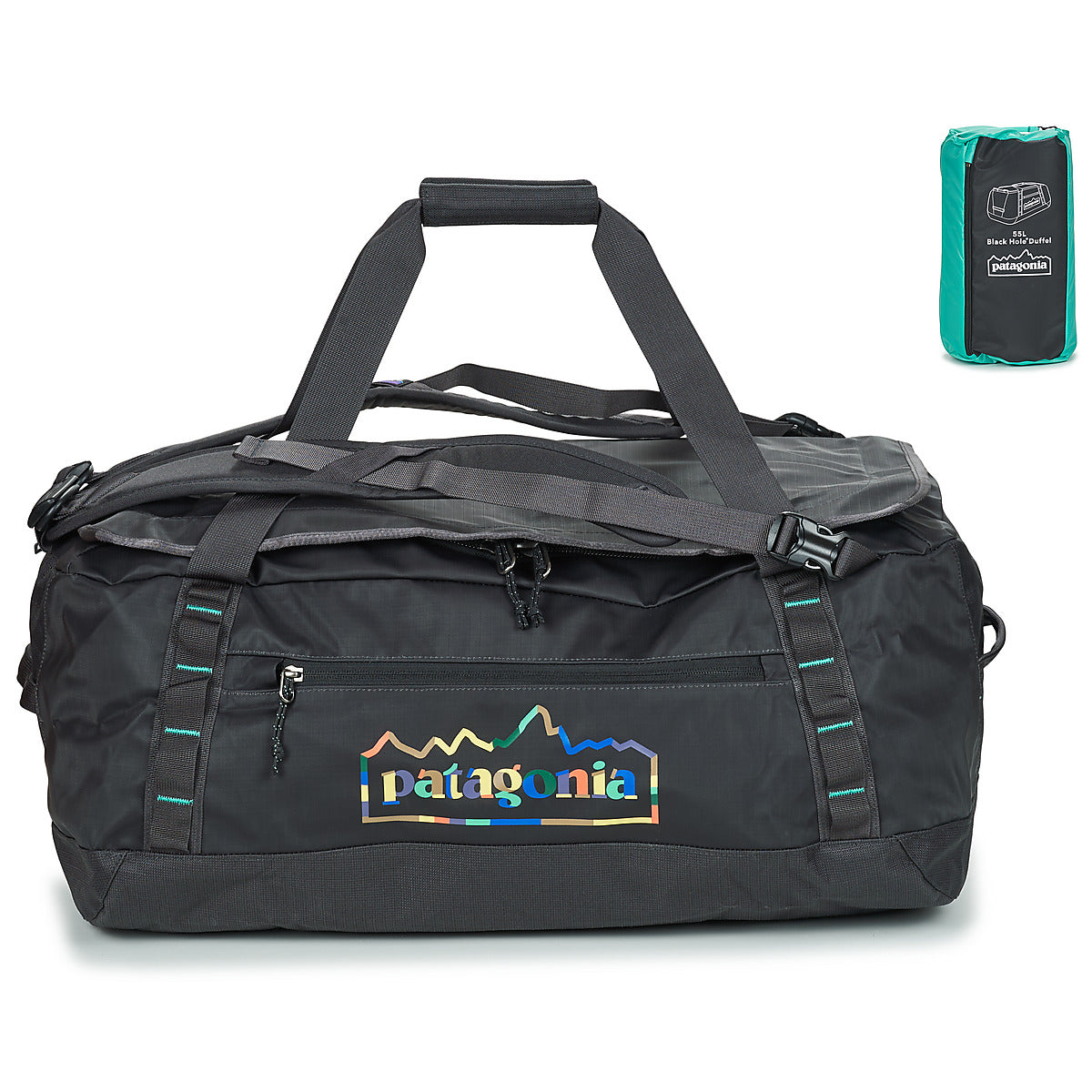 Borsa da viaggio Uomo Patagonia  BLACK HOLE DUFFEL 55L  Nero