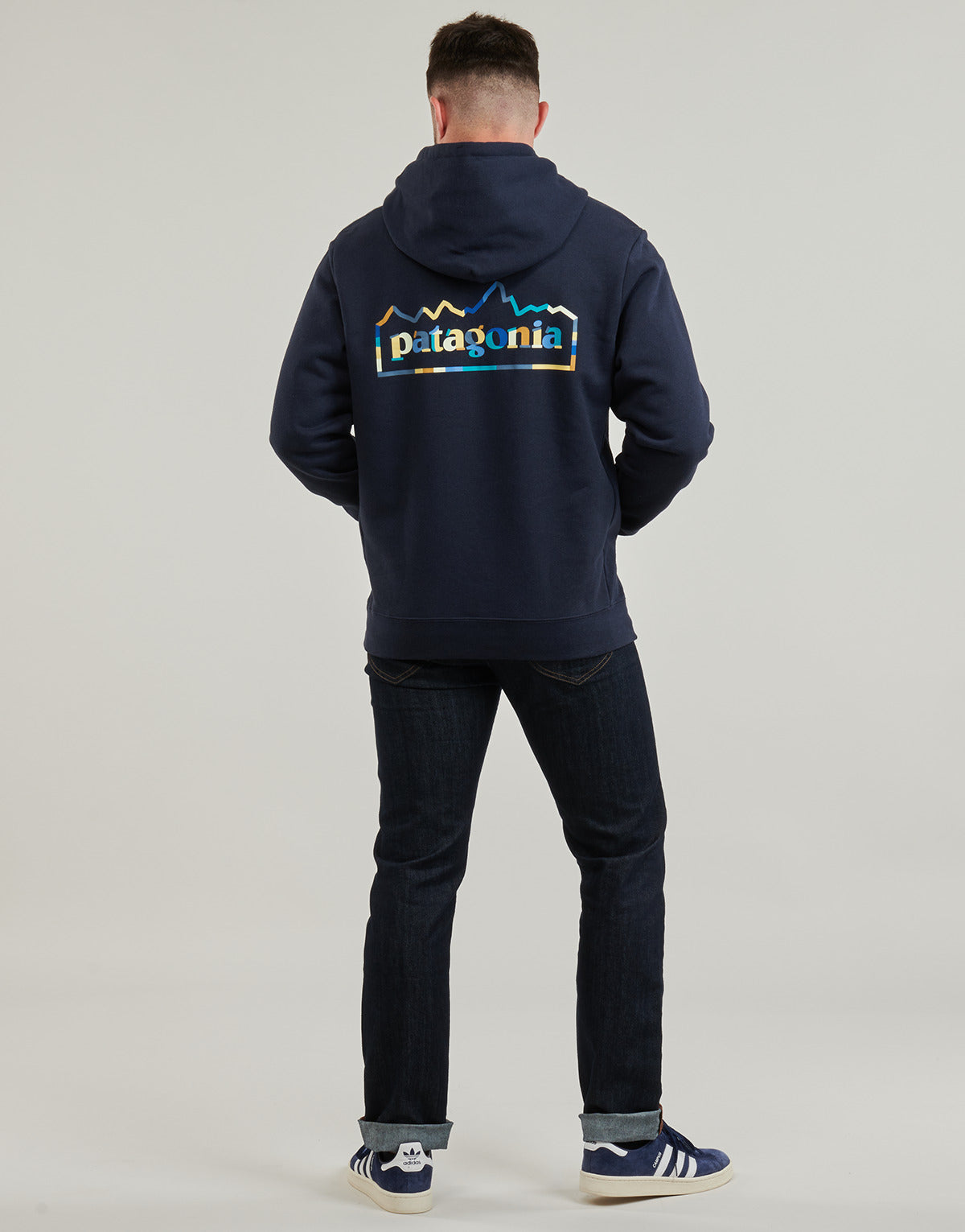 Felpa Uomo Patagonia  Unity Fitz Uprisal Hoody  Blu