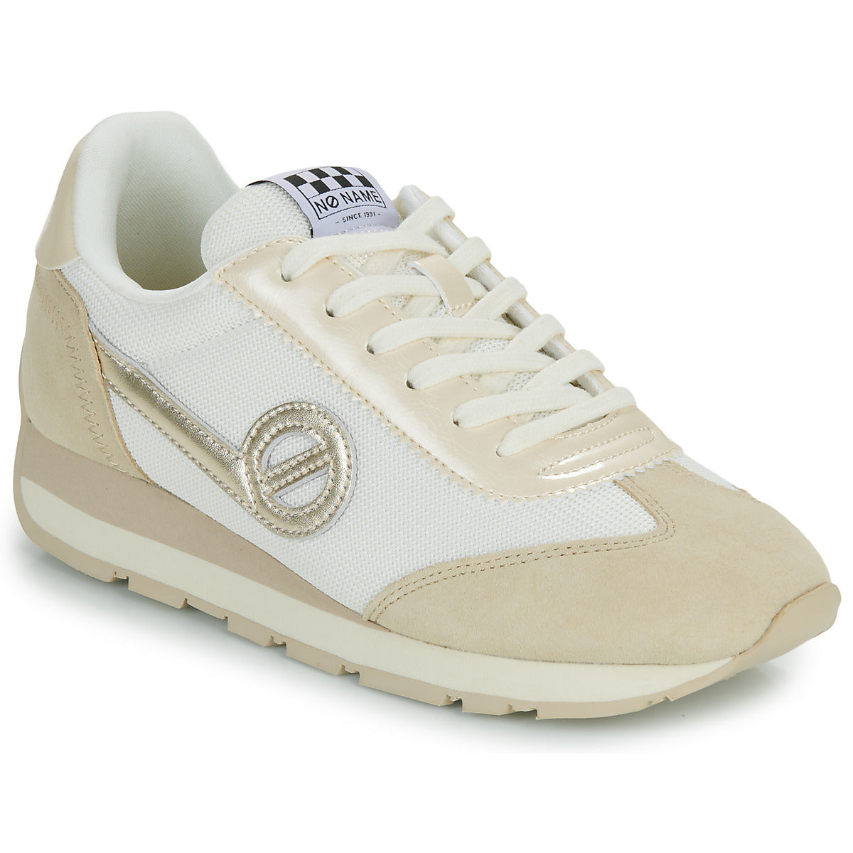 Sneakers basse Donna No Name  CITY RUN JOGGER W  Beige