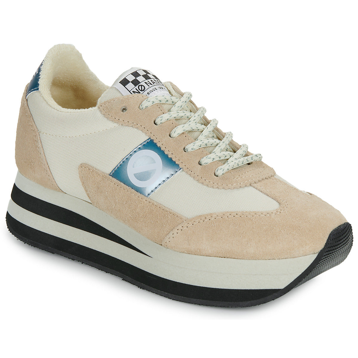 Sneakers basse Donna No Name  FLEX M JOGGER W  Beige