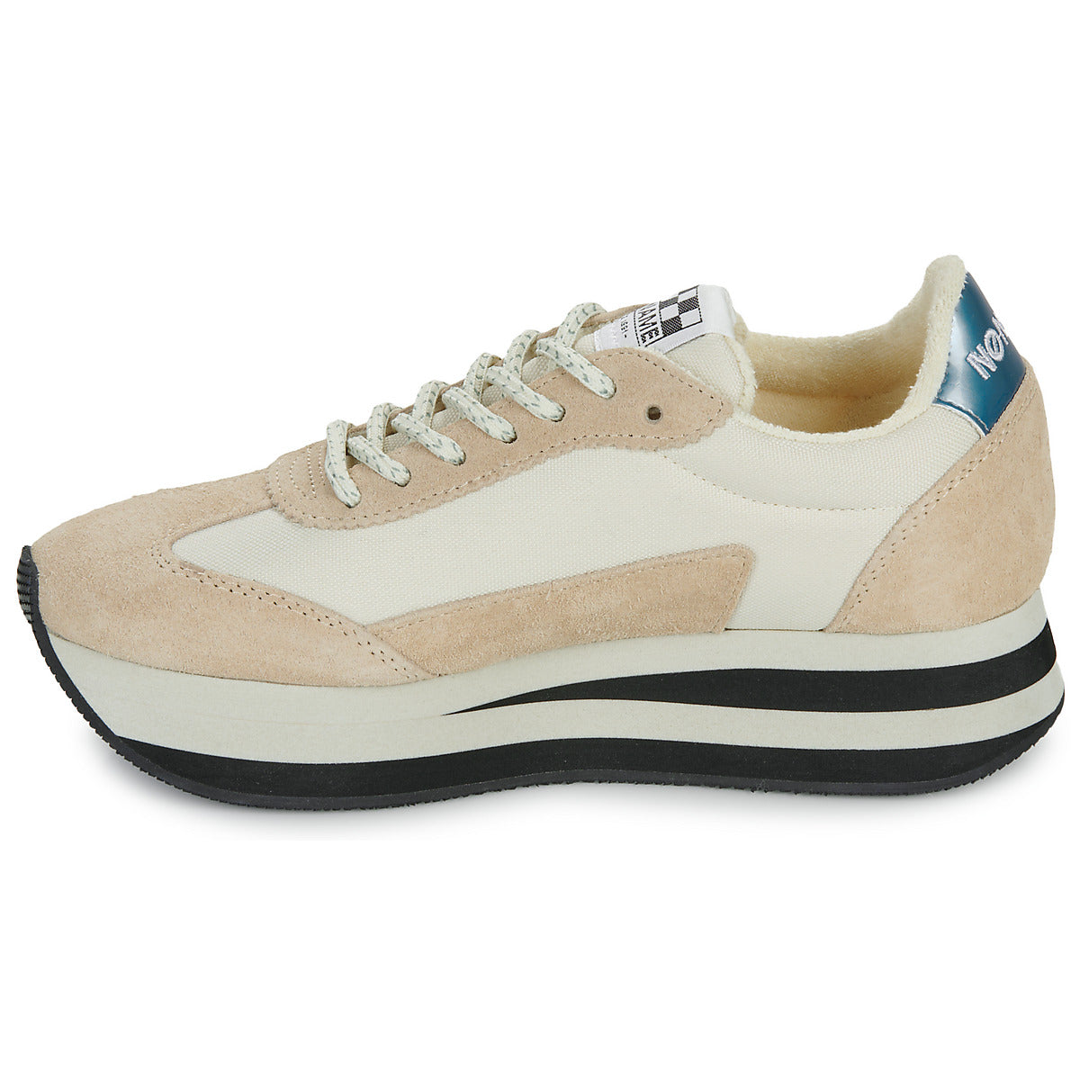 Sneakers basse Donna No Name  FLEX M JOGGER W  Beige