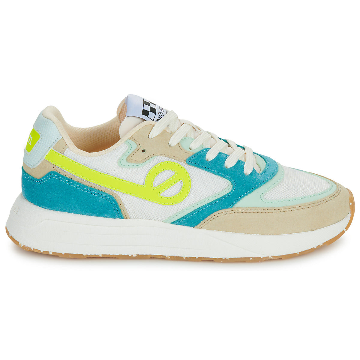 Sneakers basse Donna No Name  POWER JOGGER W  Bianco