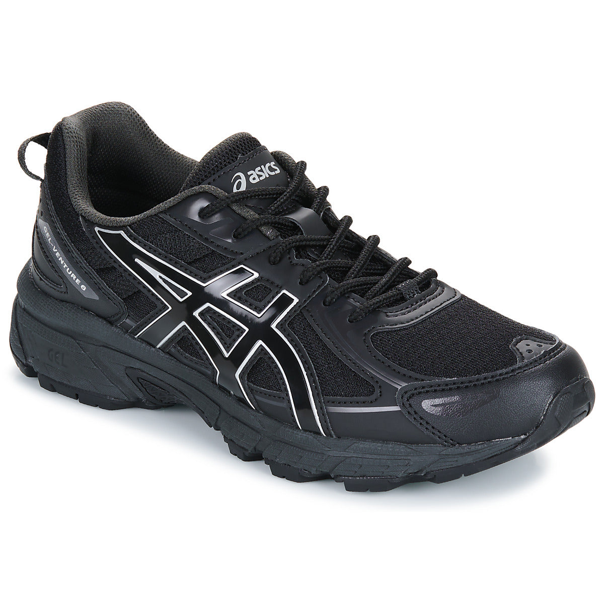 Scarpe bambini ragazzo Asics  VENTURE 6 GS  Nero