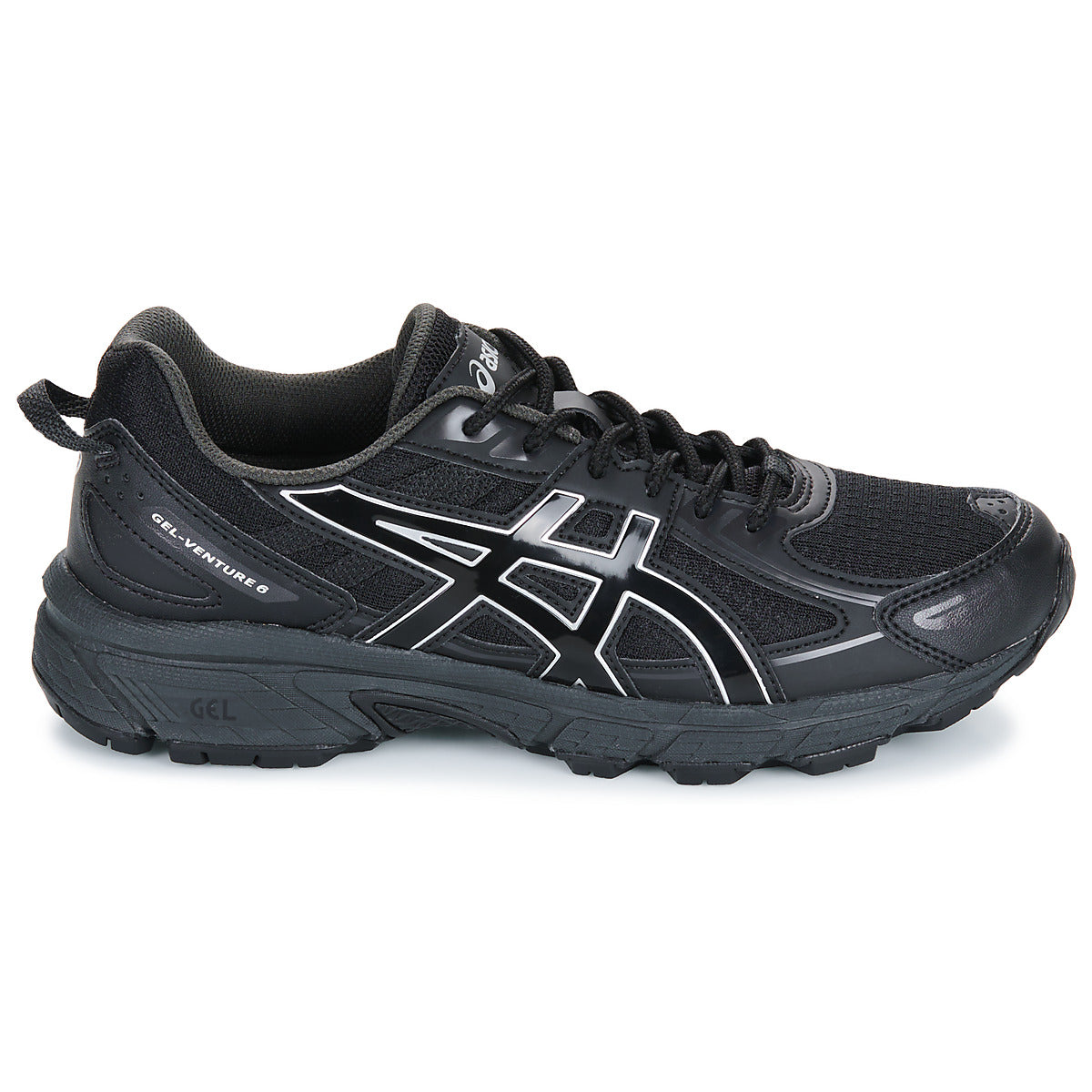 Scarpe bambini ragazza Asics  VENTURE 6 GS  Nero