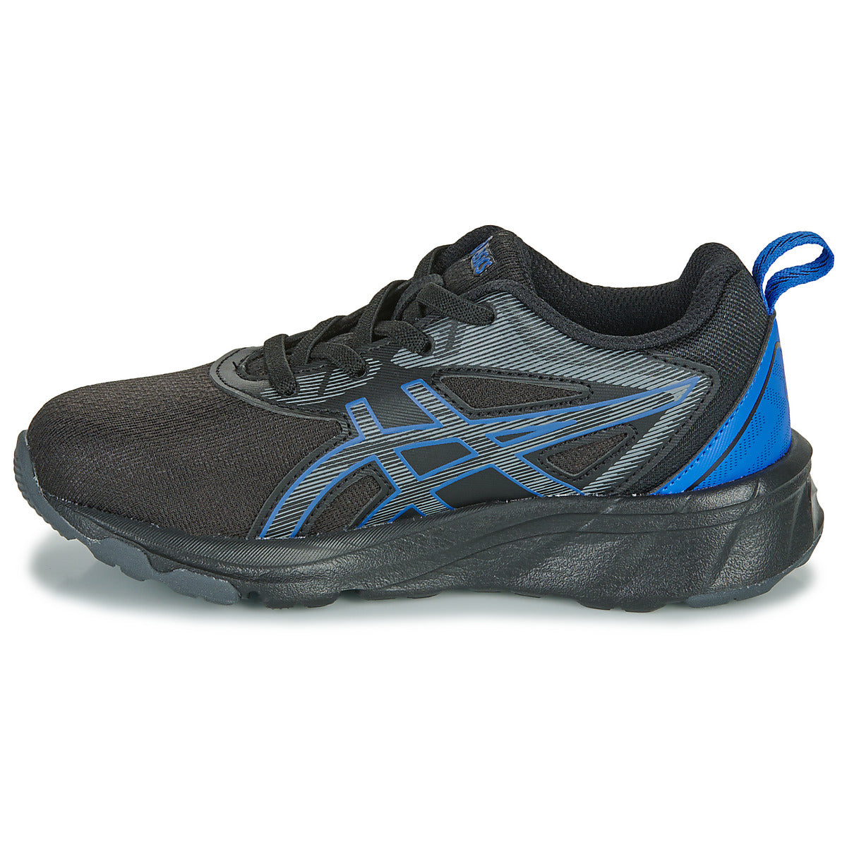 Scarpe bambini ragazzo Asics  QUANTUM 90 IV PS  Nero